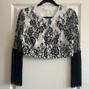 Patrizia Pepe cropped bolero jacket, blazer
